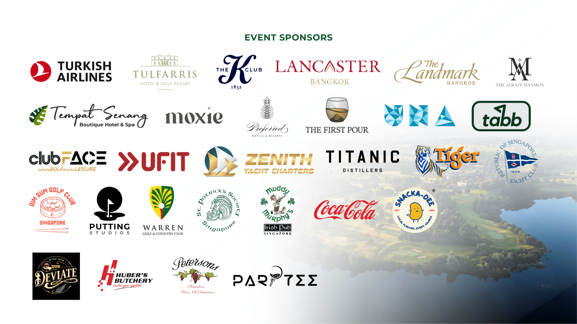 The Irish Chamber Golf Day 2026 Event Sponsors